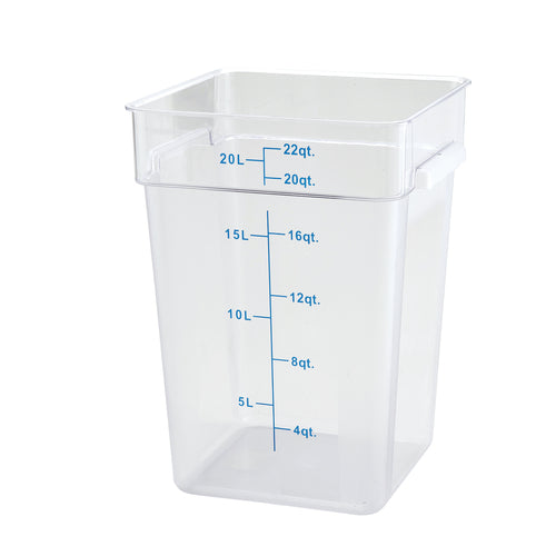 Winco PCSC-22C Food Storage Container
