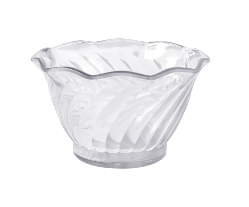 Yanco DS-005C Ice Cream Sundae Dessert Dish, Plastic