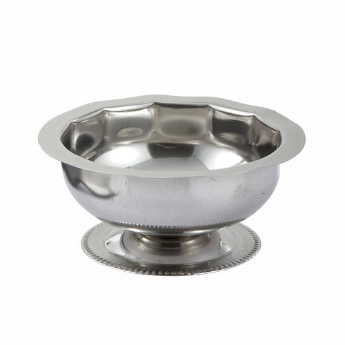 Winco SD-3 Ice Cream Sundae Dessert Dish, Metal