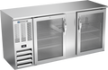 Beverage Air BBN68HC-G-S Back Bar Cabinet, Refrigerated