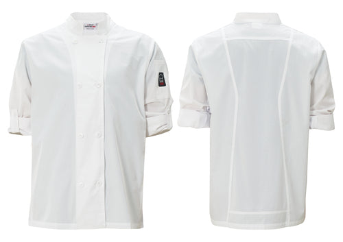 Winco UNF-12WS Chef's Coat
