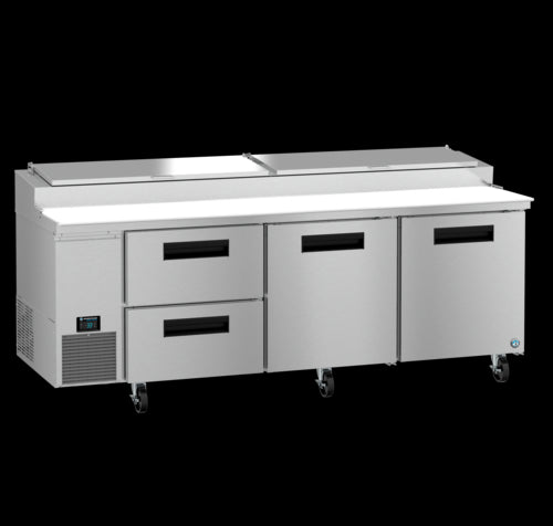 Hoshizaki PR93B-D2 Refrigerated Counter, Pizza Prep Table