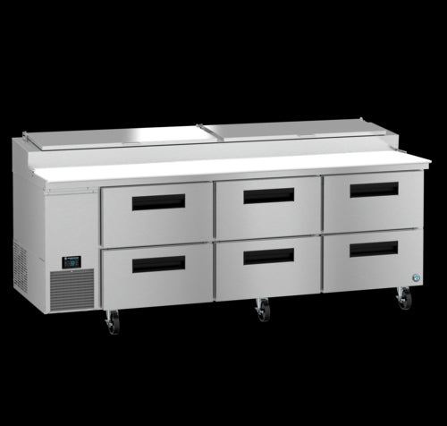 Hoshizaki PR93B-D6 Refrigerated Counter, Pizza Prep Table