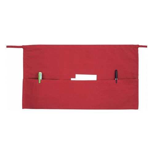 Winco WA-1221RED Waist Apron