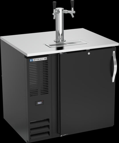 Beverage Air DD36HC-B Draft Beer Cooler