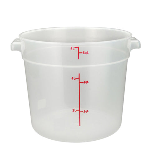 Winco PTRC-6 Food Storage Container