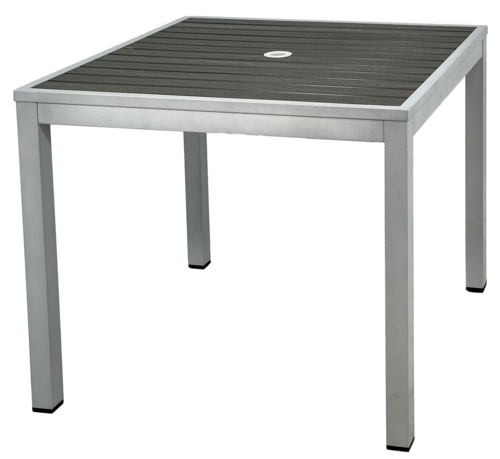 Atlanta Booth and Chair ODT3030-GREY Table, Outdoor