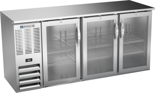 Beverage Air BBN72HC-G-S Back Bar Cabinet, Refrigerated