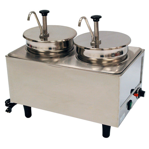 Winco 51074P Food Topping Warmer, Countertop