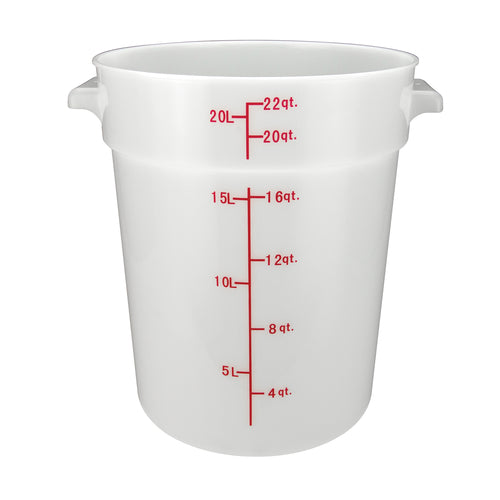 Winco PPRC-22W Food Storage Container