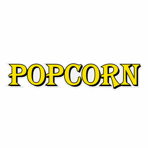 Winco POP-8RC-D Display Case, Decal