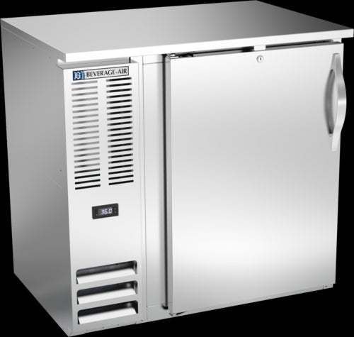 Beverage Air BBN36HC-S Back Bar Cabinet, Refrigerated
