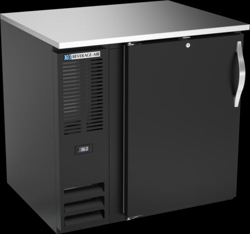 Beverage Air BB36HC-B Back Bar Cabinet, Refrigerated