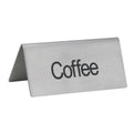 Winco SGN-103 Tabletop Sign, Tent / Card
