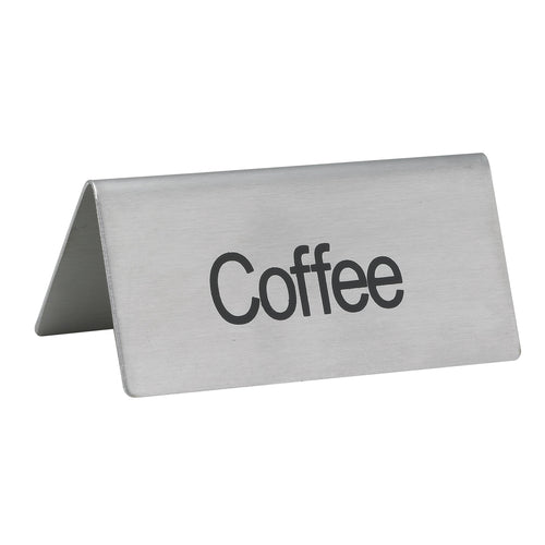 Winco SGN-103 Tabletop Sign, Tent / Card