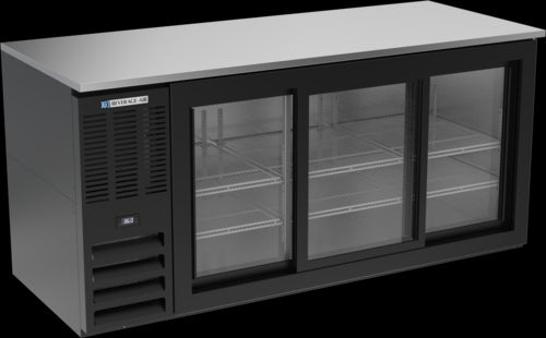 Beverage Air BB72HC-F-GS-B Back Bar Cabinet, Refrigerated