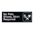 Winco SGN-332 Sign, Compliance