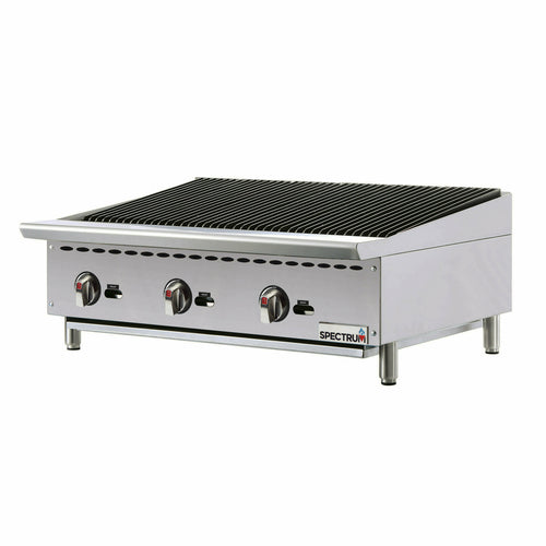 Winco NGCB-36R Charbroiler, Gas, Countertop