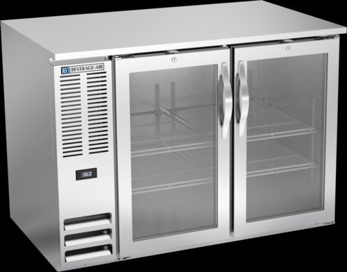 Beverage Air BB48HC-FG-S Back Bar Cabinet, Refrigerated