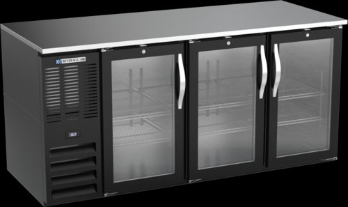 Beverage Air BB72HC-FG-B Back Bar Cabinet, Refrigerated