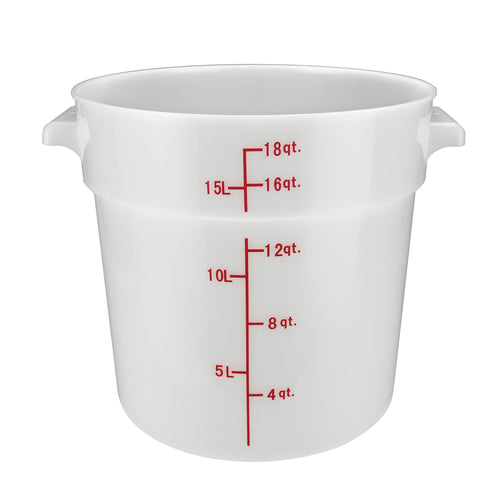Winco PPRC-18W Food Storage Container