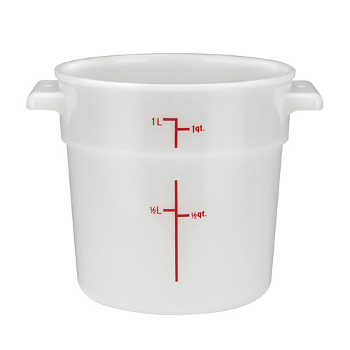 Winco PPRC-1W Food Storage Container