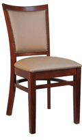 Atlanta Booth and Chair W290FUB Chair, Side, Indoor
