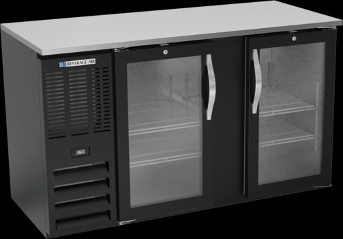 Beverage Air BBN58HC-FG-B Back Bar Cabinet, Refrigerated