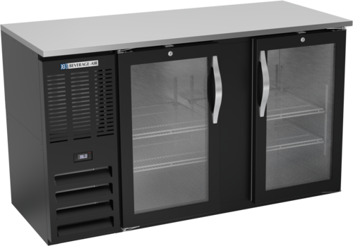 Beverage Air BBN58HC-FG-B Back Bar Cabinet, Refrigerated
