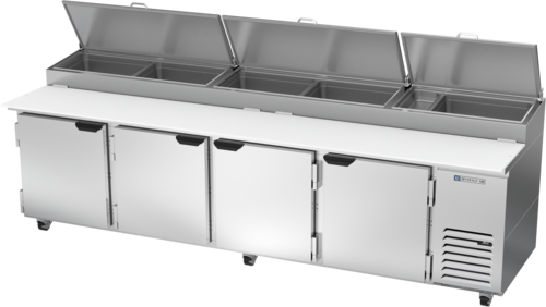 Beverage Air DP119HC Refrigerated Counter, Pizza Prep Table