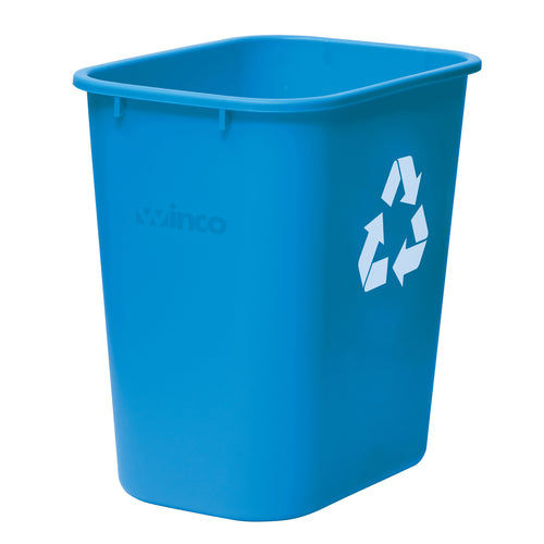 Winco PWR-28L Recycling Receptacle / Container, Plastic