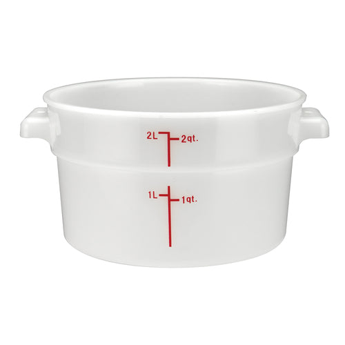 Winco PPRC-2W Food Storage Container