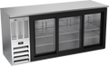 Beverage Air BBN72HC-GS-S Back Bar Cabinet, Refrigerated