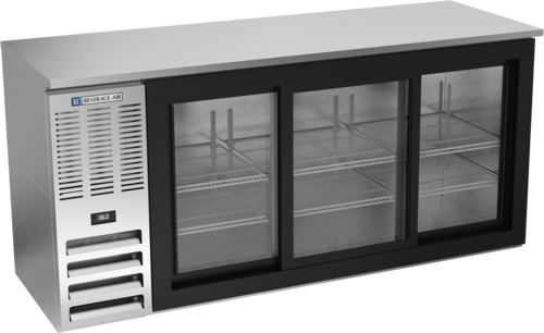 Beverage Air BBN72HC-GS-S Back Bar Cabinet, Refrigerated