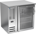 Beverage Air BB36HC-G-S Back Bar Cabinet, Refrigerated