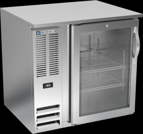 Beverage Air BB36HC-G-S Back Bar Cabinet, Refrigerated