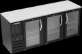 Beverage Air BBN78HC-FG-B Back Bar Cabinet, Refrigerated