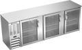 Beverage Air BBN94HC-G-S Back Bar Cabinet, Refrigerated