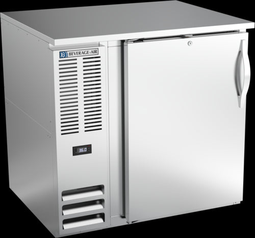 Beverage Air BB36HC-F-S Back Bar Cabinet, Refrigerated