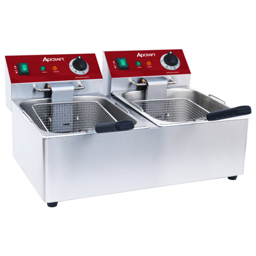 Admiral Craft DF6L2S Fryer, Electric, Countertop, Full Pot
