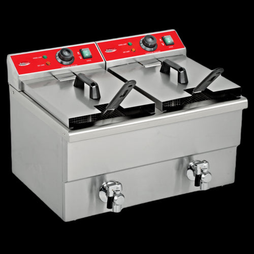 BakeMax BMFE020 Fryer, Electric, Countertop, Full Pot
