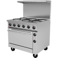 BakeMax BMPLS7KE031 Range, 36" Heavy Duty, Electric