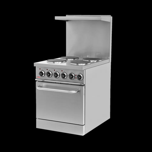 BakeMax BMPLS7KE021 Range, 24" Heavy Duty, Electric