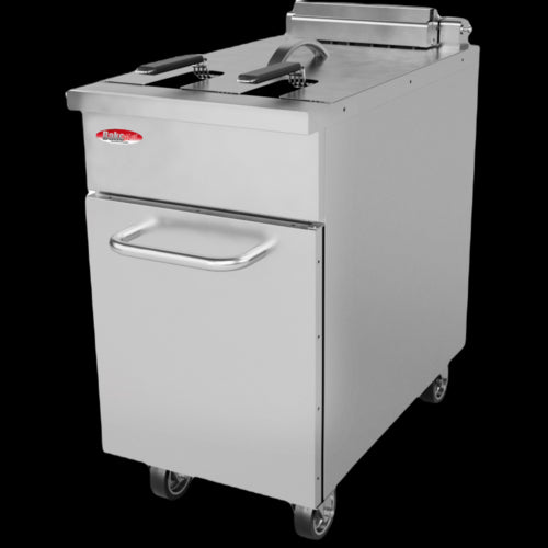 BakeMax BMPLS7FE020 Fryer, Electric, Floor Model, Full Pot