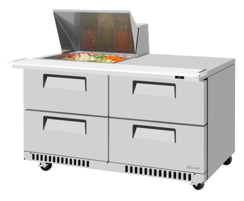 Turbo Air TST-60SD-12M-D4-FB-N(-LW) Refrigerated Counter, Mega Top Sandwich / Salad Unit
