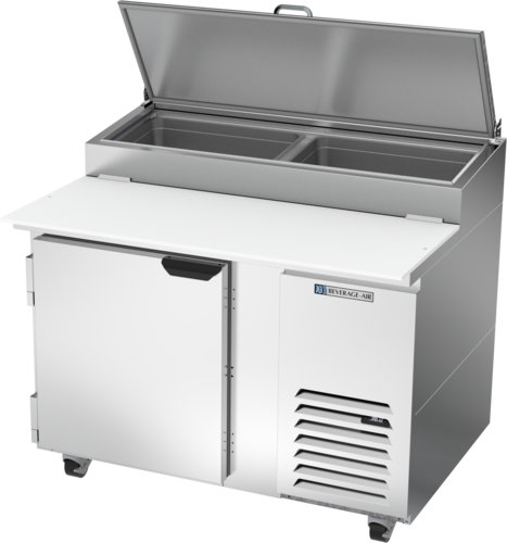 Beverage Air DP46HC Refrigerated Counter, Pizza Prep Table