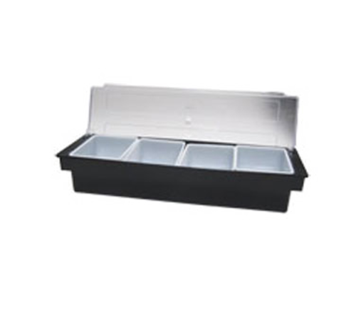 Admiral Craft DCD-4BK Bar Condiment Holder
