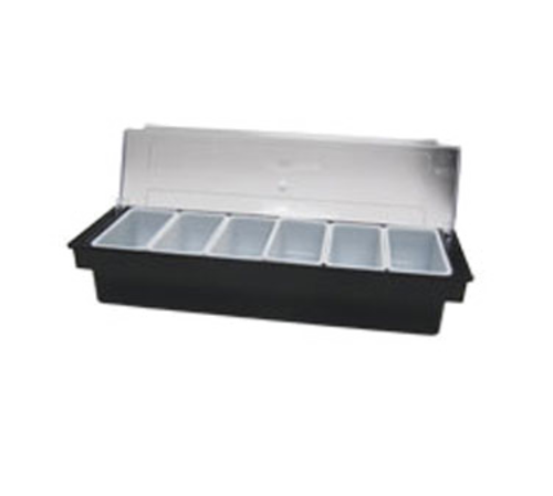 Admiral Craft DCD-6BK Bar Condiment Holder