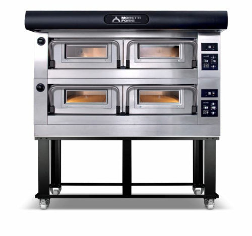 AMPTO P120E B2 Pizza Bake Oven, Deck-Type, Electric