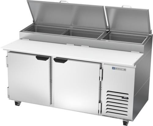 Beverage Air DP67HC Refrigerated Counter, Pizza Prep Table